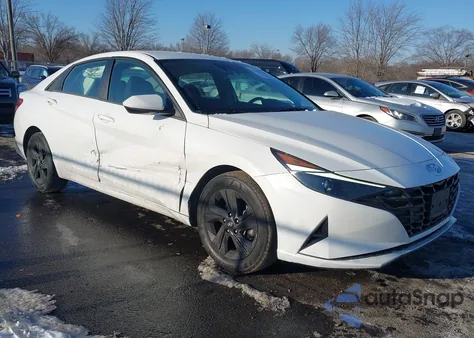 2022 Hyundai Elantra Sel from USA, damaged, VIN 5NPLM4AGXNH066067